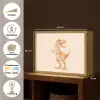 Dino - T-Rex - Oranje Light Box met batterij (Wandlamp kind) middel -USP_websiteoverzichtNL