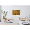 Amandelbloesem - Vincent van Gogh - Goud Muursticker klein -eettafel