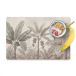 Natuur - Jungle - Ringstaartmaki - Bruin Placemat vinyl groot -zzzproduct_Kitchenyeah-website