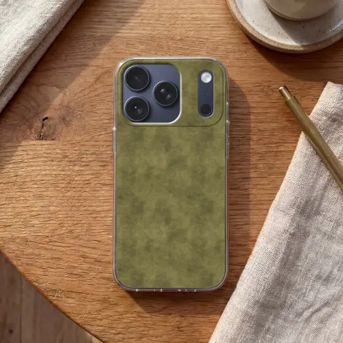 Textuur - Abstract - Groen Telefoonhoesje iPhone 17 Pro klein 878 -sfeer1