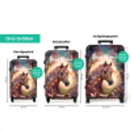 Vlindermerrie NBS - Handbagage koffer - Kinderen Unisex middel zzzzzzVergelijking_3DE