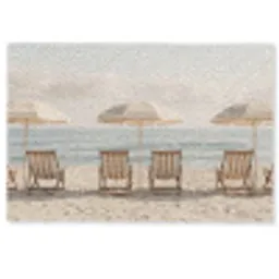 Strand - Stoelen - Parasol Deurmat klein -zkaufland3d