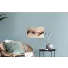 Adam - Michelangelo - Schilderij - Creation of Adam Muursticker klein -plant