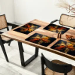 Specerijen - Explosie - Oranje Placemat vinyl groot -zzsfeer4_Kitchenyeah-website