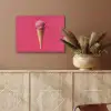Schepijs - Roze - Hoorntje PET vilt klein -sfeer4