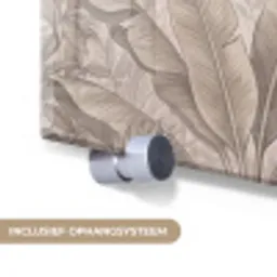 Jungle - Tropisch - Natuur -Vintage - Beige plexiglas 5mm klein -zzsysteem_NL