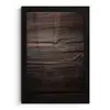Hout - Grillige nerven fotolijst zwart zonder passe partout klein -3d
