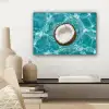 Kokosnoot - Water - Wit canvas 2cm klein -sfeer6