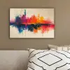 Watercolor - Kunst - Modern canvas 2cm klein -sfeer3