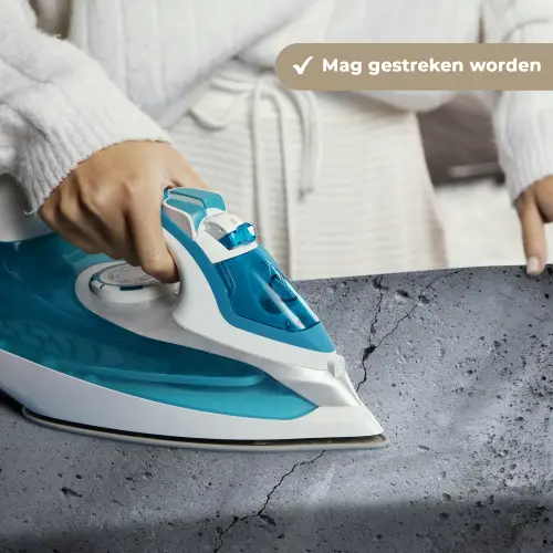 Beton - Grijs - Scheur Wandkleed katoen klein -sfeer9