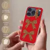 Strikken - Panterprint - Rood Telefoonhoesje iPhone 17 Pro klein -sfeer3_NL