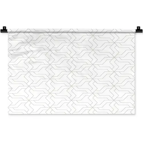Grafisch - Patroon - Modern Wandkleed katoen klein 269 -zz3d