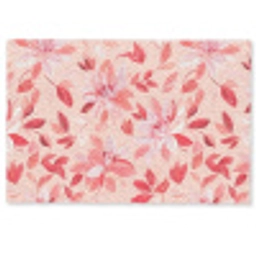 Botanisch - Bloemen - Rood Deurmat klein 898 -zkaufland3d