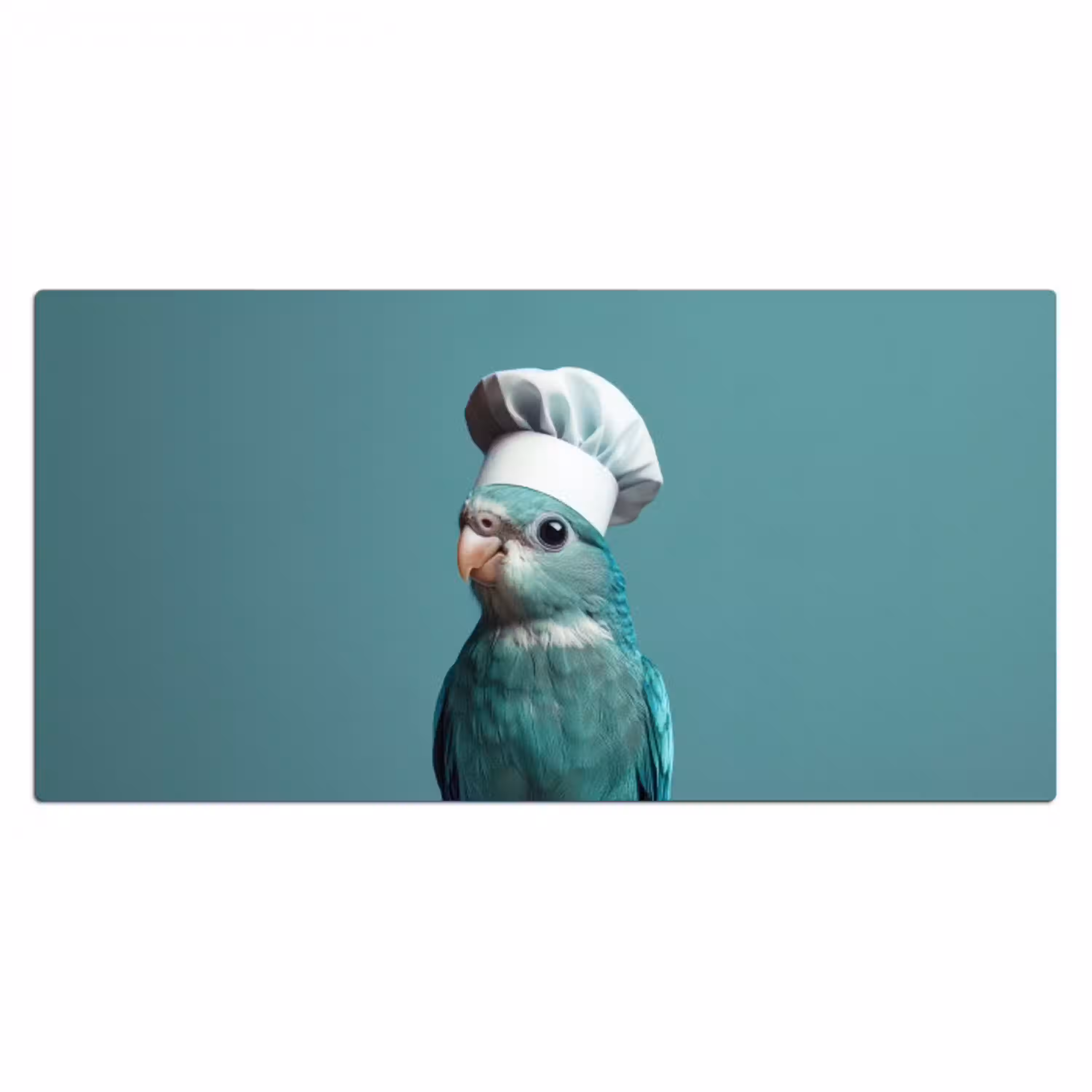 Parkiet - Vogel - Koksmuts - Cute Muismat XXL klein -3d_leeg