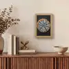 Pizza - Eten - Delftsblauw Light Box met kabel (Tafellamp) klein -sfeer2