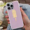 Beige - Ijsje - Spikkels Hoesje iPhone 16 Pro Max met koord klein -sfeer3