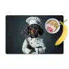 Hond - Garde - Kok Placemat vinyl groot -zzzproduct_Kitchenyeah-website