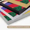 Vormen - Stippen - Kleurrijk Textielframe zwart klein -USP_kleurenNL