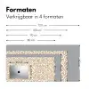 Minimalistisch - Patroon - Terracotta Muismat XXL klein 681 -sfeer5