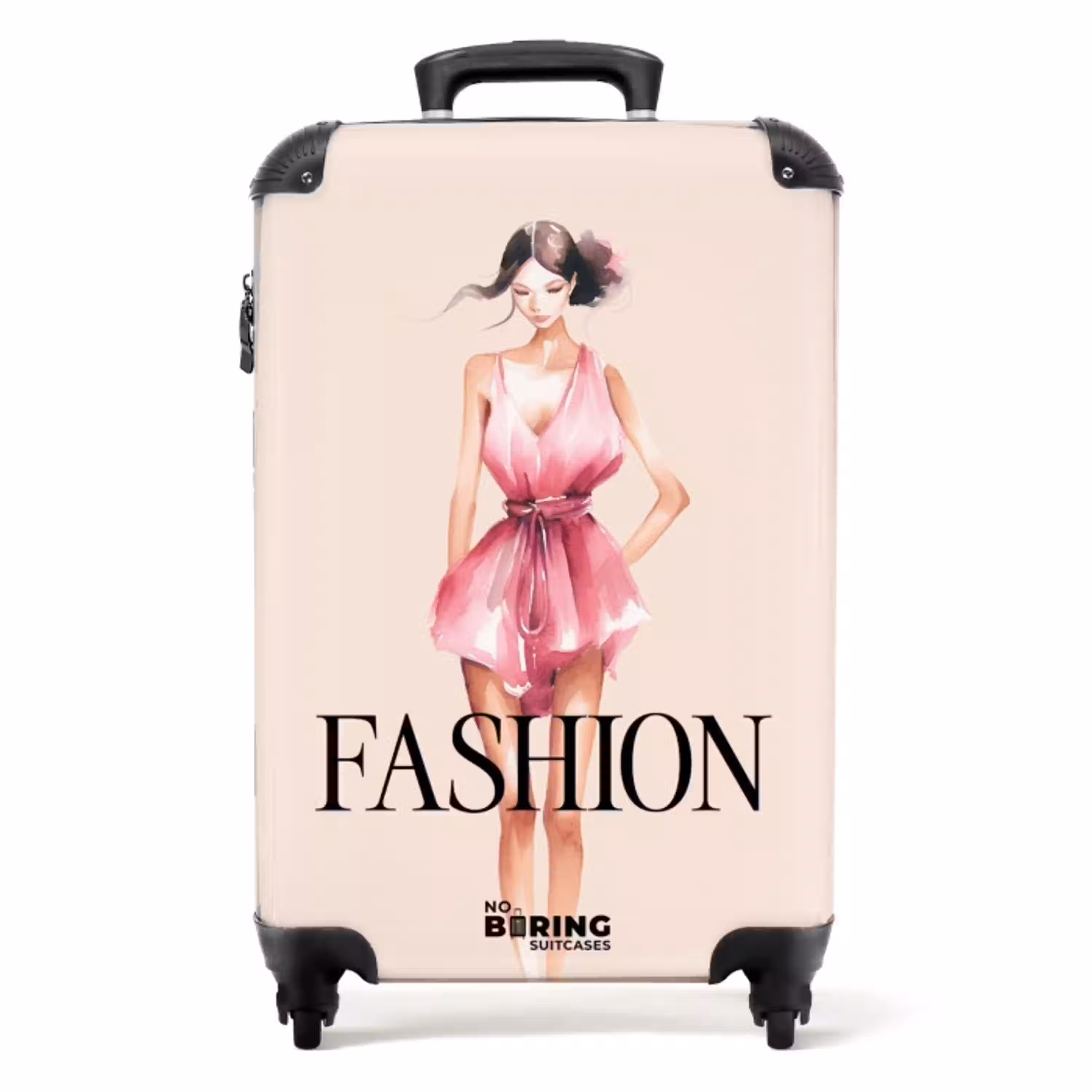 20 NBS - Handbagage koffer - Unisex middel -productfoto_recht