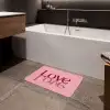 Love - Roze - Spiegeling Badmat klein -sfeer3