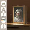 Tijger - Kokskleding - Bruin Light Box met kabel (Tafellamp) klein -USP_NL