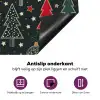 Illustratie - Kerst - Sterren - Groen Inductie beschermer vinyl 3mm klein 276 -zzzzzzz-cc-onderkant