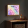 Licht - Regenboog - Hartjes Light Box met batterij (Wandlamp kind) middel -sfeer5_kind