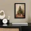 Kerstboom - Versierd - Kleurrijk fotolijst zwart zonder passe partout klein -sfeer1