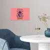 Paars - Kever - Stipjes - Bloemen poster papier klein -sfeer3