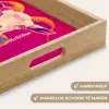 Geit - Hoorns - Kimono - Kleurrijk Dienblad Rechthoek middel -USP_HandgreepNL