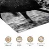 Paard - Sport - Zwart - Wit poster papier klein -closeup_NL
