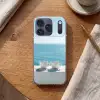 Zee - Koffiekopjes - Zomers Telefoonhoesje iPhone 17 Pro klein -sfeer1