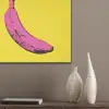 Banaan - Grafisch - Geel PET vilt klein -sfeer6_closeup