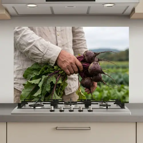 Bieten - Vers - Moestuin keuken achterwand spatscherm klein -3d_website