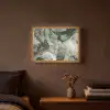 Luxe - Marmer - Groen Light Box met batterij (Wandlamp) middel -sfeer4