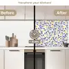 Patronen - Geel - Minimalistisch keuken achterwand 2 middel 871 -voor-na2_UK