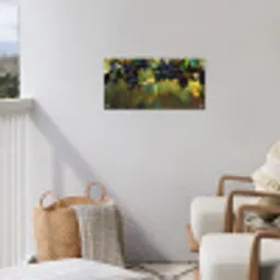 Druiven - Wijn - Natuur - Groen tuinposter los doek klein -sfeer8