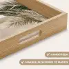 Palmboom - Schaduw - Trap - Beige Dienblad Rechthoek middel -USP_HandgreepNL