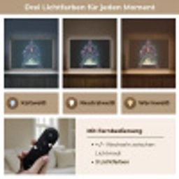 Heks - Magie - Heksenketel - Paars Light Box met batterij (Wandlamp kind) middel -USP_lichtkleurDE