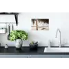 Hangmat - Palmbomen - Strand - Zee Muursticker klein -keuken