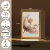 Bloem - Beige - Crème Light Box met kabel (Tafellamp) klein -USP_NL