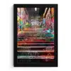 Trap - Graffiti - Kleuren - Kunst fotolijst zwart zonder passe partout klein -3d