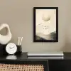 Landschap - Japandi - vogel fotolijst zwart zonder passe partout klein -sfeer1