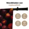 Fruit - Close up - Nectarines Wandkleed katoen klein -sfeer2