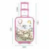 Alpaca avontuur Kinderkoffer - Roze klein -productfoto_formaten