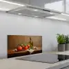 Tomaten - Olijfolie - Stilleven keuken achterwand spatscherm klein -3d_schuin