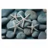 Zeesterren - Stenen - Wit Placemat vinyl groot -zzsfeer1_Kitchenyeah-website