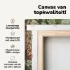 Bloemen - Kunst - Vintage - Natuur - Botanisch canvas 2cm klein -zzzsfeer2_topdoek