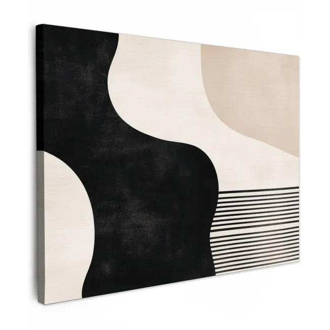 Canvas Print - Abstract - Japandi - Beige - Modern